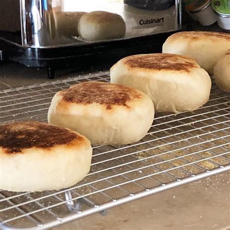 Home Baked English Muffins Canning And Cooking At Home