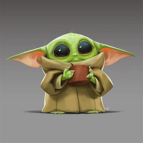 Artstation Baby Yoda Fan Art Resources