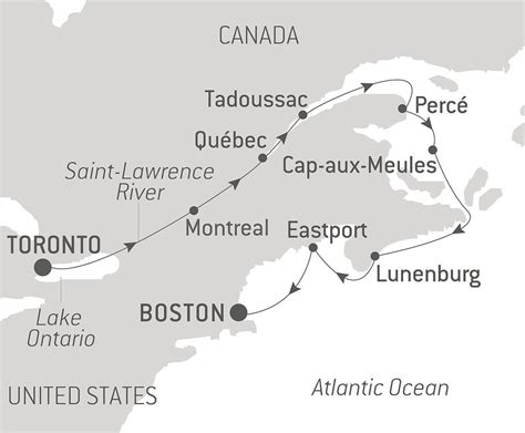 Voyage Along The St Lawrence From Québec To The Canadian Maritimes