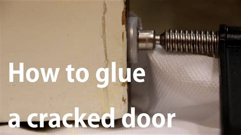 How To Repair Cracked Door Frame Hinge