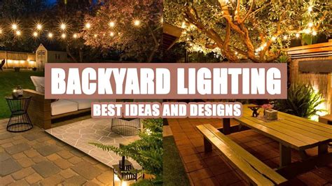 50 Best Backyard Lighting Ideas Youtube