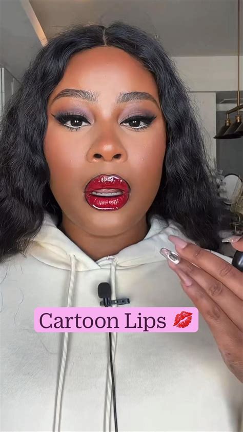 Cartoon Lips 💋 Makeup Tutorial Makeup Techniques Lip Art