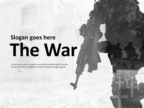 War Powerpoint Template