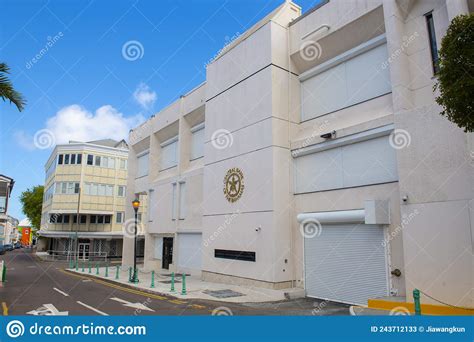 Central Bank Of Bahamas Nassau Bahamas Editorial Stock Photo Image