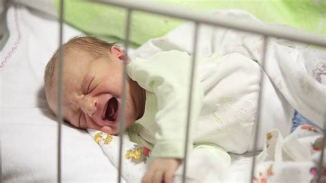 Newborn Baby Cry In Hospital Stock Video Footage Storyblocks