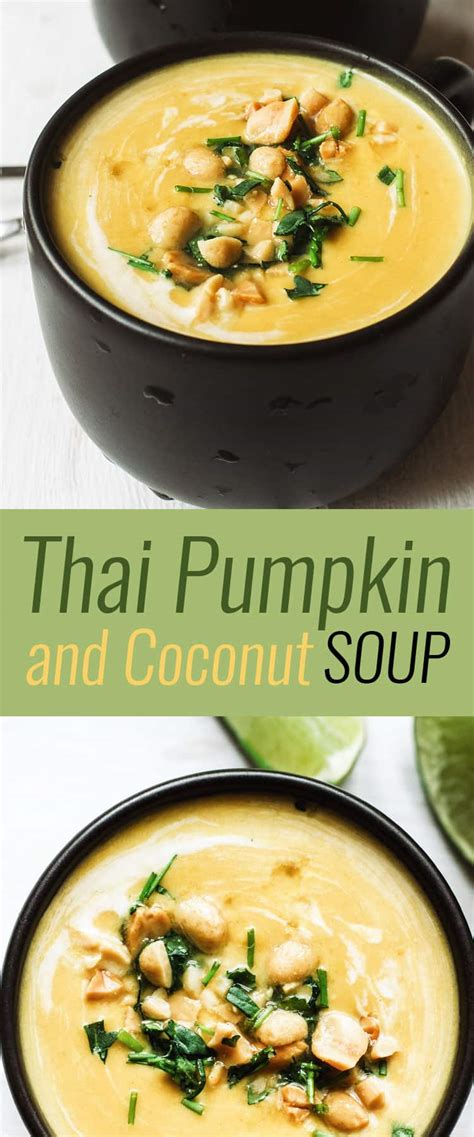 Thai Pumpkin And Coconut Soup