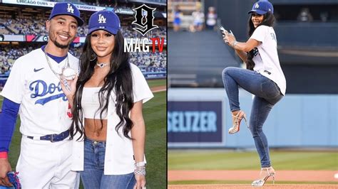 Saweetie Gets Glammed Up To Throw Out 1st Pitch At Dodgers Game ⚾️