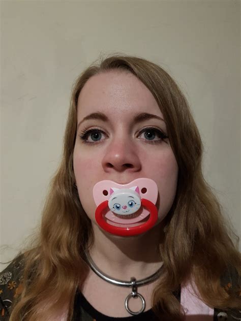 Adult Pacifier Soother Dummy From The Dotty Diaper Company Cat Etsy