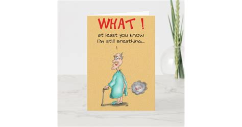 Funny Birthday Cards Old Fart Card Zazzle