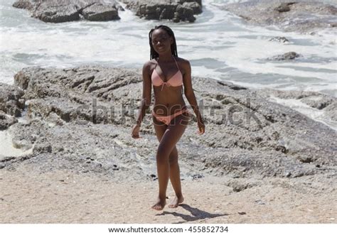 Image Gorgeous African Bikini Model Braids Stock Photo Shutterstock