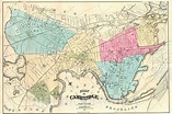 Historic Map : Mason Plan or Map of Cambridge, Massachusetts, 1878, Vi ...