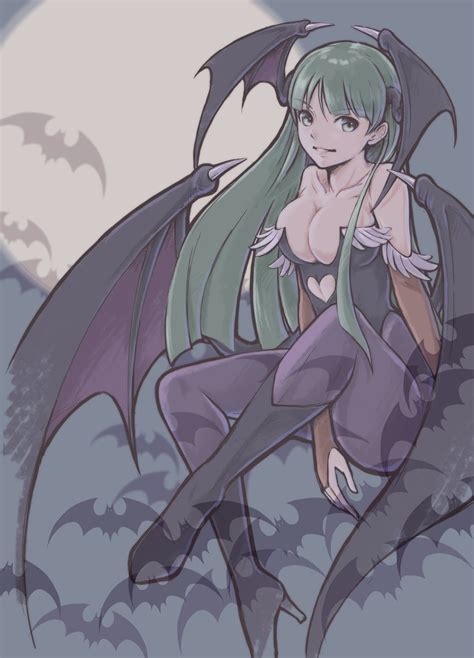 Morrigan Aensland Vampire Drawn By Tyanoki Danbooru