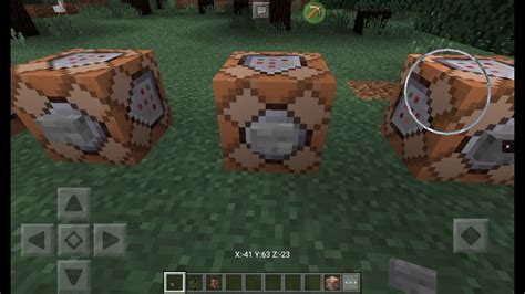 7 Simple Mcpe Commands With Command Blocks Youtube