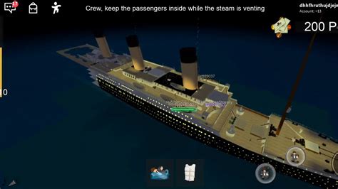 Lets Play Roblox Titanic On Roblox Youtube