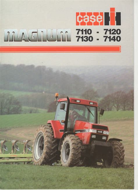 Caseih 7100 Series Magnum Tractor Sales Brochure 1989 Sps Parts
