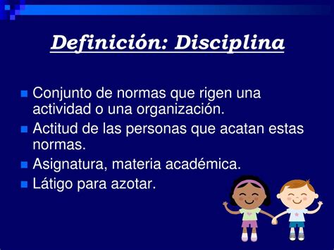 la disciplina que es concepto y deficinion 2021