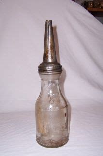 Vintage Wesson Oil Glass Bottle W Cap