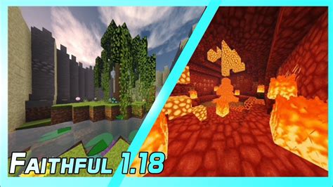 Texture Pack Faithful Mcpe 118 Youtube