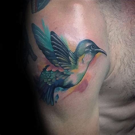 80 Hummingbird Tattoo Designs For Men Winged Ink Ideas