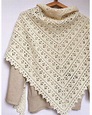 Easy and Cute FREE Crochet Shawl for beginner Ladies - Beauty Crochet ...