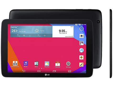 Tablet Lg G Pad 10 16gb Tela 101 Wi Fi Android 44 Processador Quad