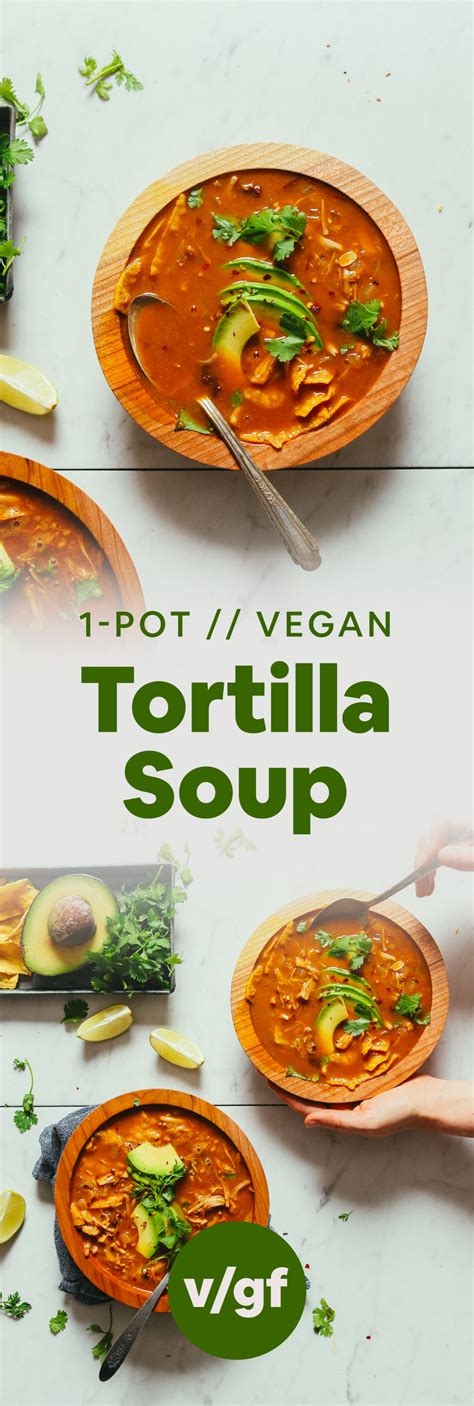 Cover and let simmer for 30 minutes. Simple Vegan Tortilla Soup | Minimalist Baker Recipes ...
