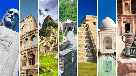 As Sete Maravilhas Do Mundo Moderno Turismo And Cia