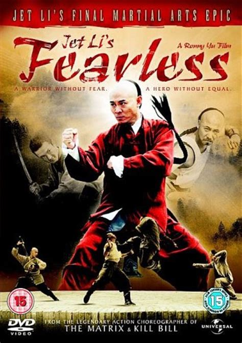 Jet Li Fearless Poster Fearless 2006 On Core Movies