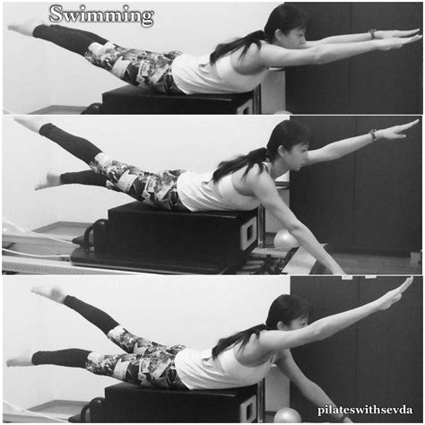 ⏩swimming On Reformer Stabilizes The Spine Helps Strengthen Your Lower