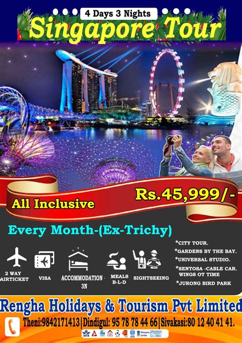 Universal studios singapore offers a plethora of themed dining and shopping options. Rengha Holidays & Tourism Pvt Limited Offers New Amazing ...
