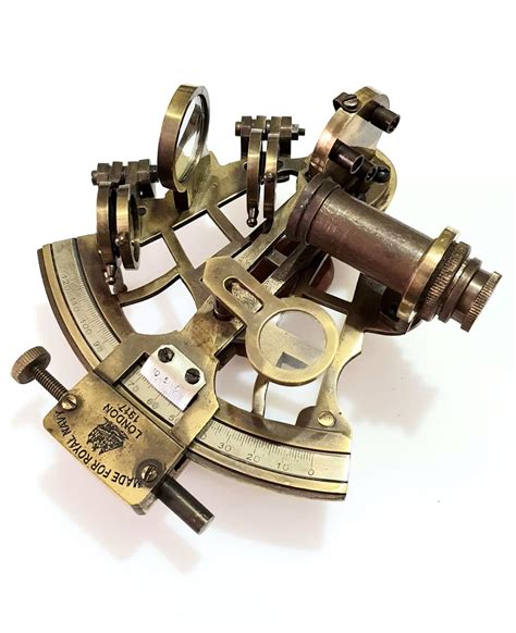 antique brass sextant navigation nautical marine etsy australia