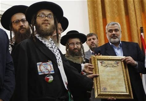 Anti Zionist Ultra Orthodox Jews Visit Gaza The San Diego Union Tribune