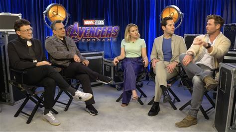 Avengers Endgame In Conversation With Cast And Crew Youtube