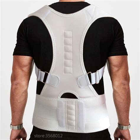 Hot Men Orthopedic Back Support Belt Shoulder Posture Brace Correcteur