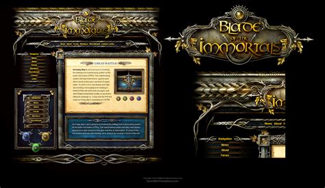 fantasy interface template