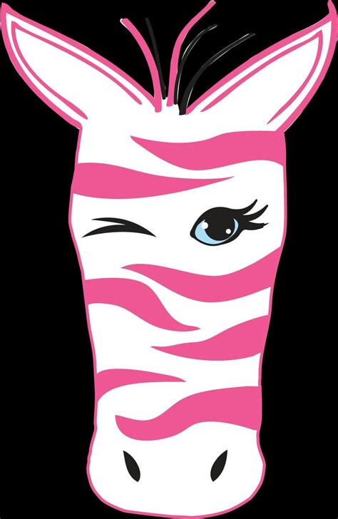 Pink Zebra Svg Mcgrathaine