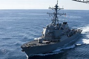 BREAKING: U.S. Destroyer Collides With Massive Tanker - "Search and ...