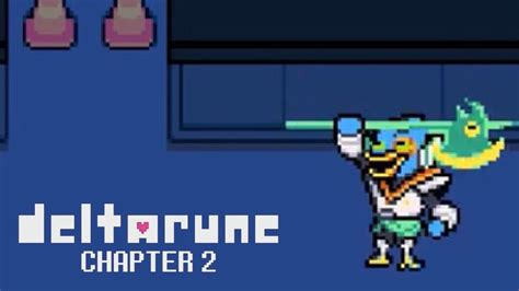 Fighting Berdly Deltarune Chapter 2 Youtube