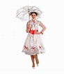 Déguisement Mary Poppins blanc pour Femme |【Achat en ligne】