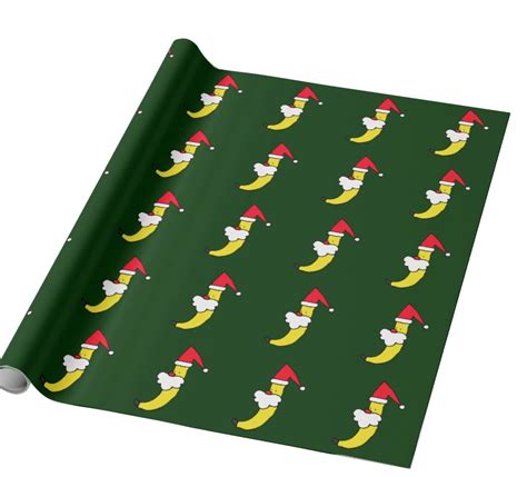 Funny Santa Banana Wrapping Paper Best Christmas Wrapping Paper 2018