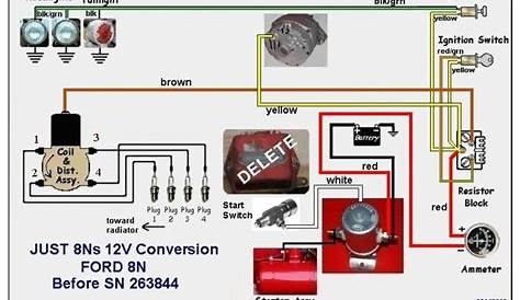 Ford 9n Wiring Diagram 12 Volt Conversion
