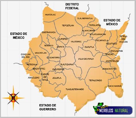 Mapa De La Republica Mexicana Con Nombres De Estados Y Capitales Para