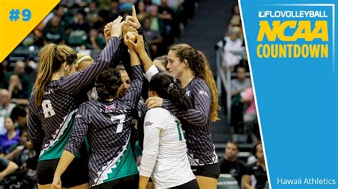 Ncaa Volleyball Countdown 9 Hawaii Flovolleyball