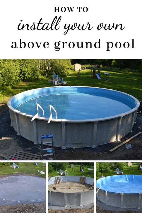 If not, you can hire a landscaper instead.8 x research source. Top tips to install an above ground pool (With images) | Above ground pool, In ground pools ...