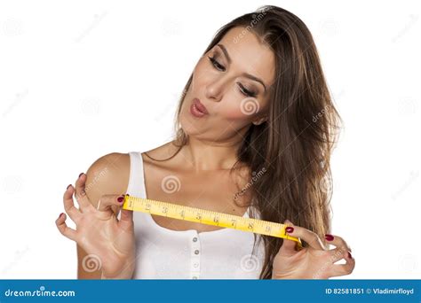 Thrilled By The Length Stock Image Image Of Beauty Hand