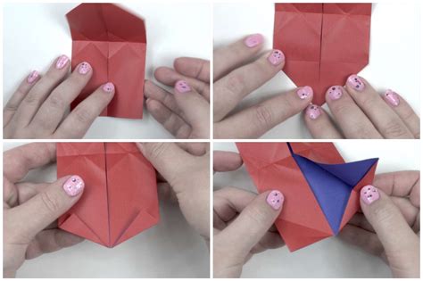Origami Puffy Heart Instructions