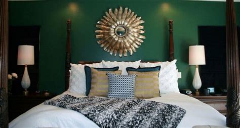 Emerald Green And Gold Bedroom Ideas