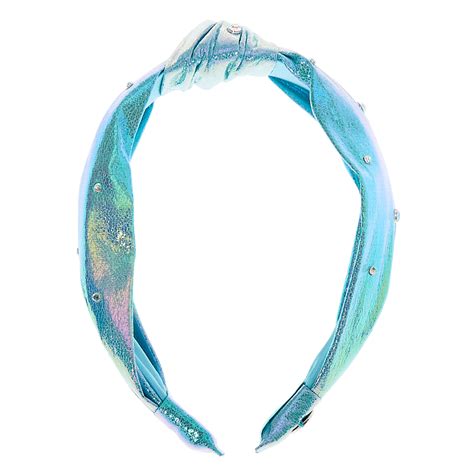 Jojo Siwa Knotted Headband Blue Claires Us