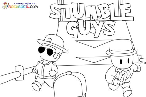 Dibujos De Stumble Guys Para Colorear