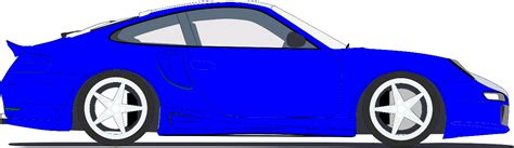 Blue Sports Car Clip Art At Vector Clip Art Online Royalty